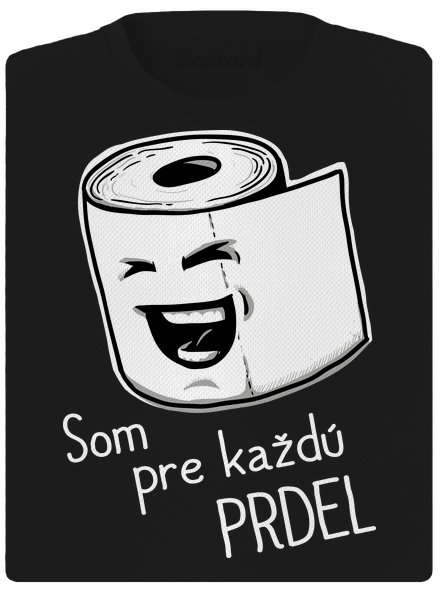 Prdel dámske športové tričko Black