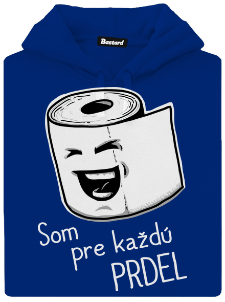 Prdel dámska mikina klokanka Royal Blue Mal