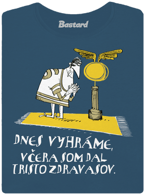 Dnes vyhráme dámske tričko prémium Petrol Blue