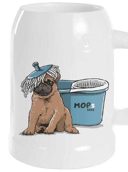 Mops polliter White