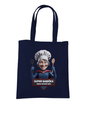 Super babička taška French Navy