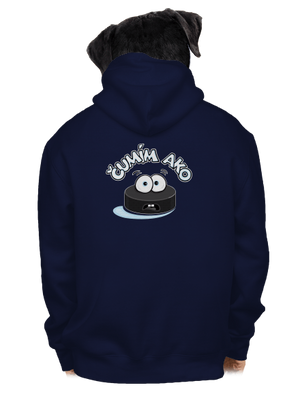 Čumím ako puk pánska mikina na zips Navy