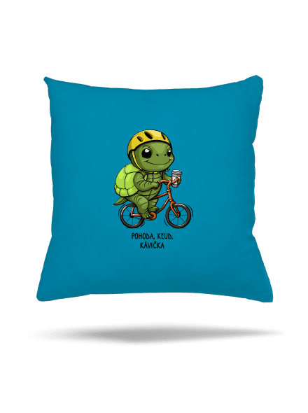 Pohoda, kľud vankúš Blue Turquoise