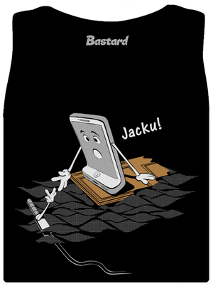 Jacku dámske tielko klasické Black