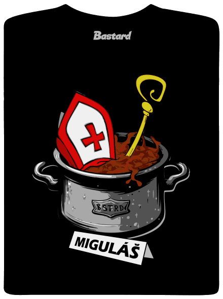 Miguláš pánske dlhý rukáv Black