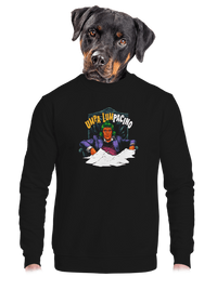 unisex mikina bez kapucne