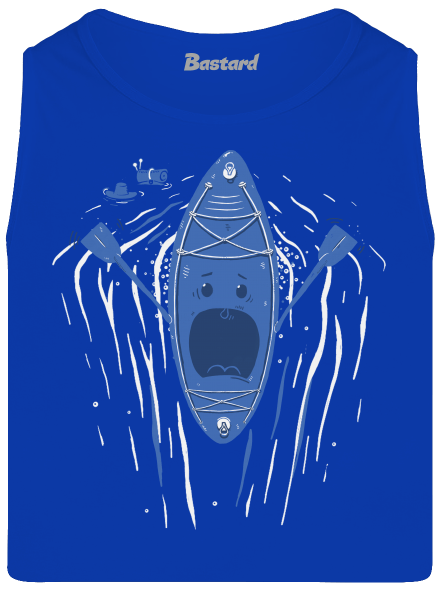 Ahhhh! pánske tielko Royal Blue