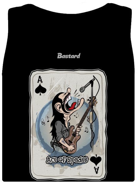 Ace of Spades dámske tielko klasické Black
