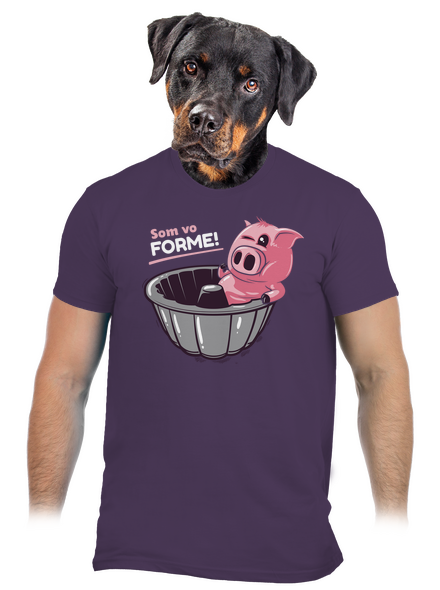 Vo forme pánske tričko Urban Purple