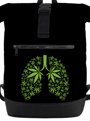 Ganja pľúca batoh Black