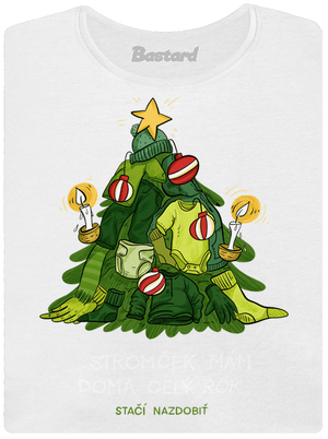 Stačí nazdobiť dámske tričko s lemom White