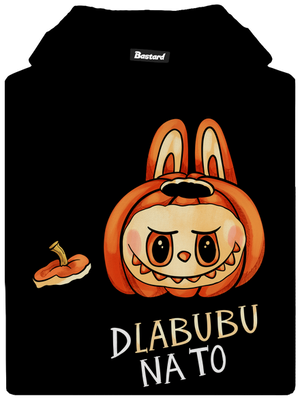 Dlabubu na to detská mikina klokanka Black