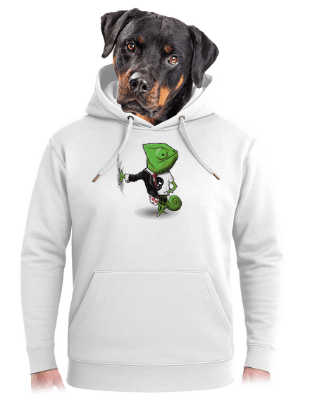 Majster prevlekov unisex mikina premium Snowwhite