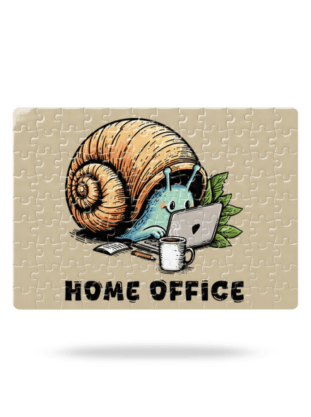Slimákov home office puzzle White
