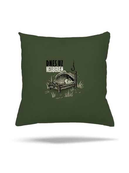 Dnes už nezaberiem vankúš Olive Green