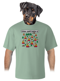 unisex tričko oversized