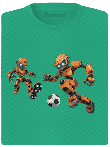 AI futbal dámske športové tričko Mint Mal