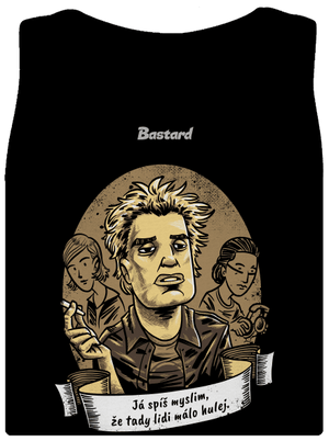 B14: Samotáři dámske tielko klasické Black