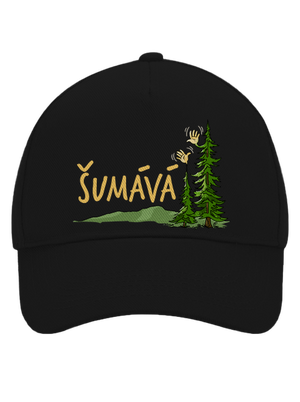 Šumává šiltovka baseballka Black