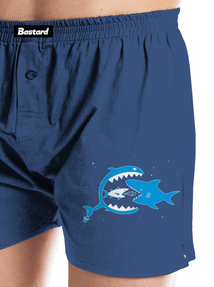 Rybky pánske trenky Blue