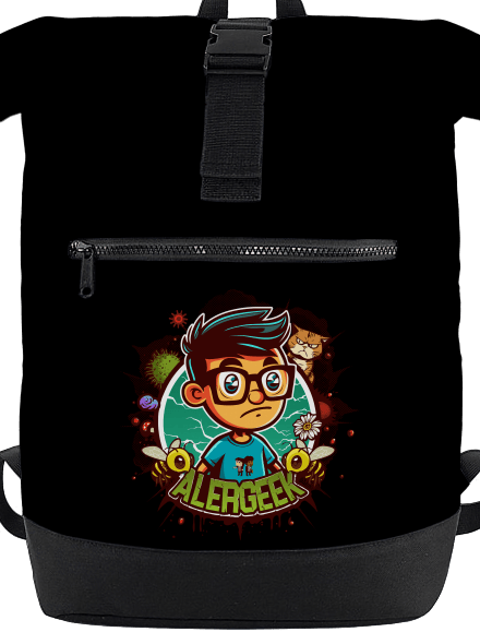 Alergeek batoh Black
