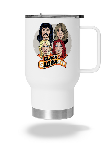Black Abba termohrnček White