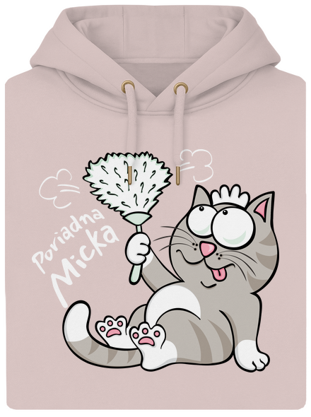 Macko a Micka unisex mikina premium Rose Chalk