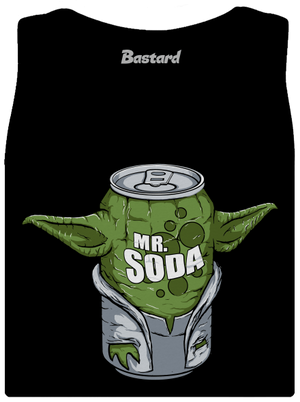 Mr. Sóda dámske tielko klasické Black