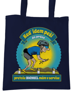 Závislosť na bicykli taška French Navy