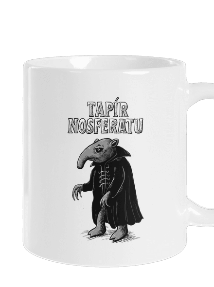Tapír Nosferatu klasický hrnček White