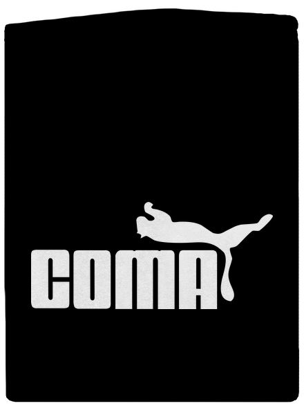 Coma pánska mikina na zips Black