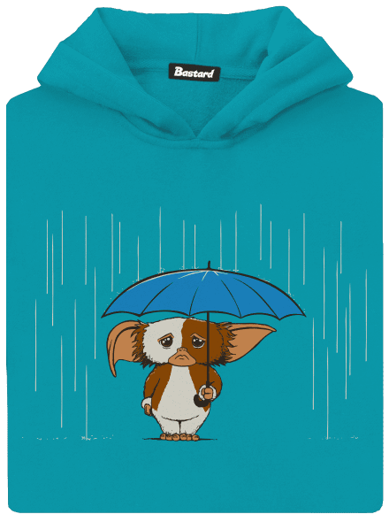 Gremlins detská mikina klokanka Hawaiian Blue