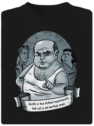 B14: Ecce Homo Homolka detské športové tričko Black