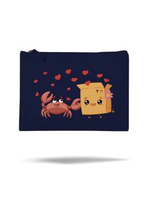 Krab a krabica taštička French Navy