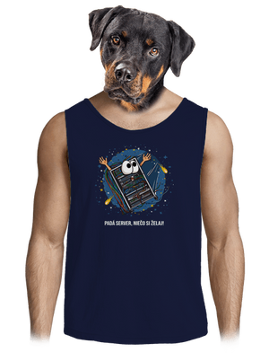 Padá server pánske tielko French Navy