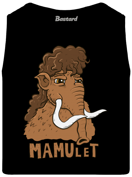 Mamulet pánske tielko Black