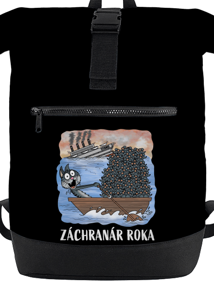 Záchranár roka batoh Black
