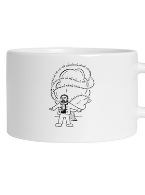 Cimrman: MŇ MŇ MŇ hrnček makronka White