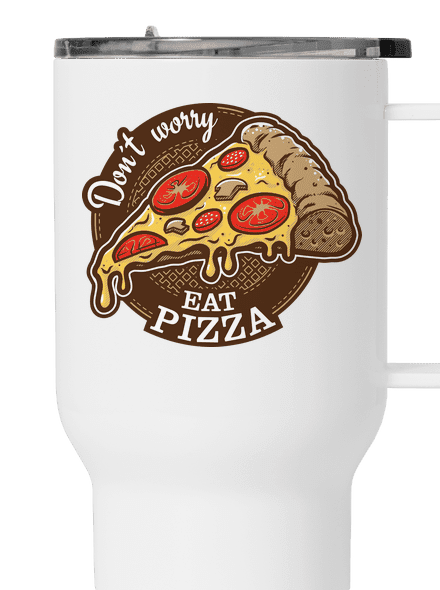 Pizza termohrnček White