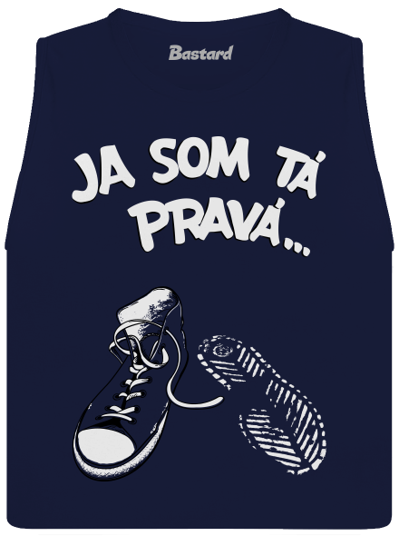 Hľadám tú pravú dámske tielko voľné Navy