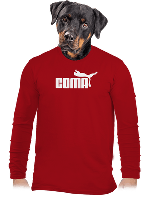 Coma pánske dlhý rukáv Red