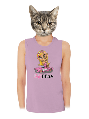 Barbean dámske tielko voľné Lilac