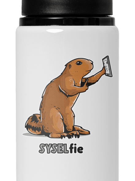 Syselfie flaša na vodu White
