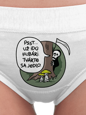 Muchotrávky zelené dámske nohavičky White