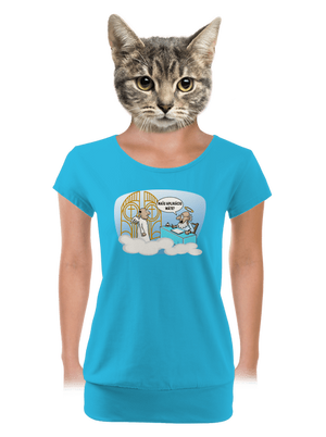 dámske tričko s lemom