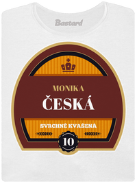 dámske tričko s lemom