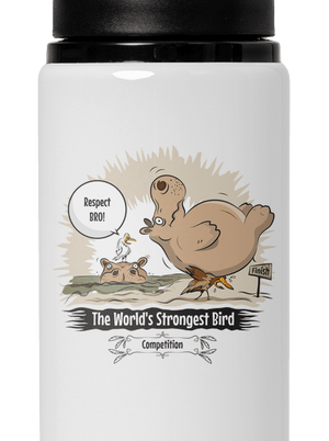 Strongest bird flaša na vodu White