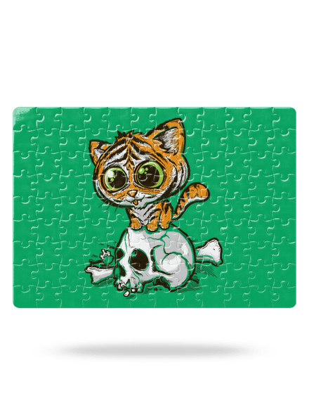 Tigrík puzzle White