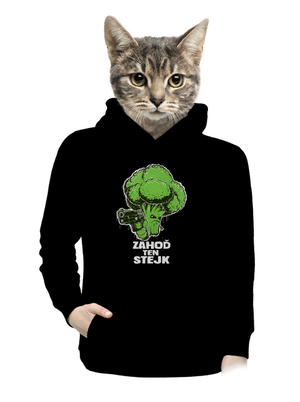 dámska mikina klokanka