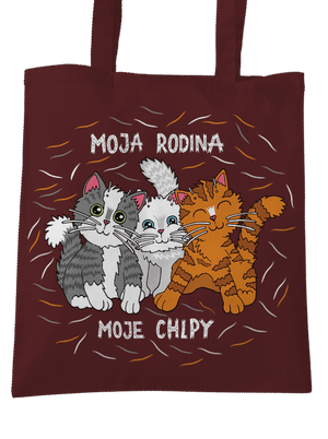 Moja rodina taška Chocolate